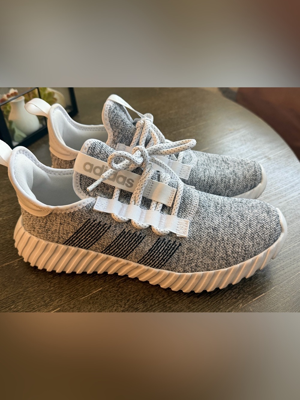 Adidas Kaptir Flow Women's Running Shoe Grey Women’s 11
